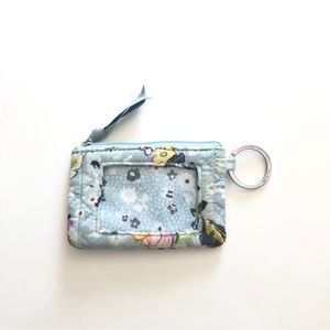 Vera Bradley Zip ID Case, Floating Garden